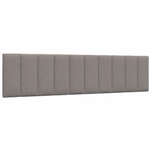 Polštář na čelo postele Hanko taupe 200 cm textil - obrázek 1