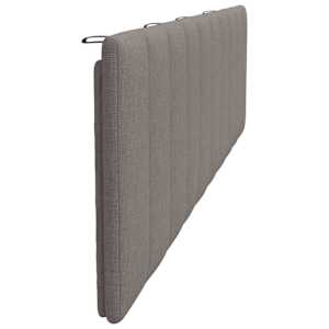 Polštář na čelo postele Hanko taupe 200 cm textil - obrázek 5