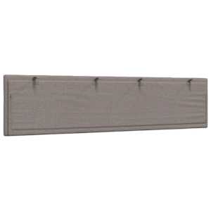 Polštář na čelo postele Hanko taupe 200 cm textil - obrázek 6
