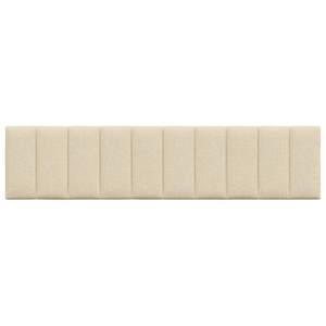 Polštář na čelo postele Hanko krémový 200 cm textil - obrázek 4