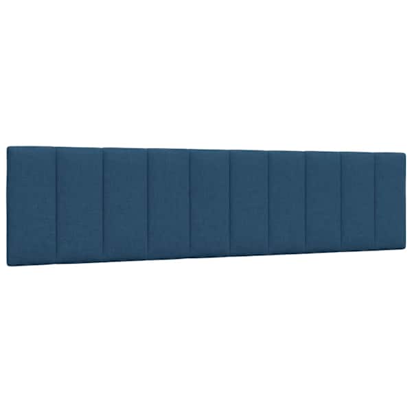vidaXL voodipeatsi padi Hanko, sinine, 200 cm, kangas