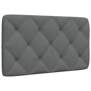 vidaXL voodipeatsi padi, tumehall, 80 cm, kangas