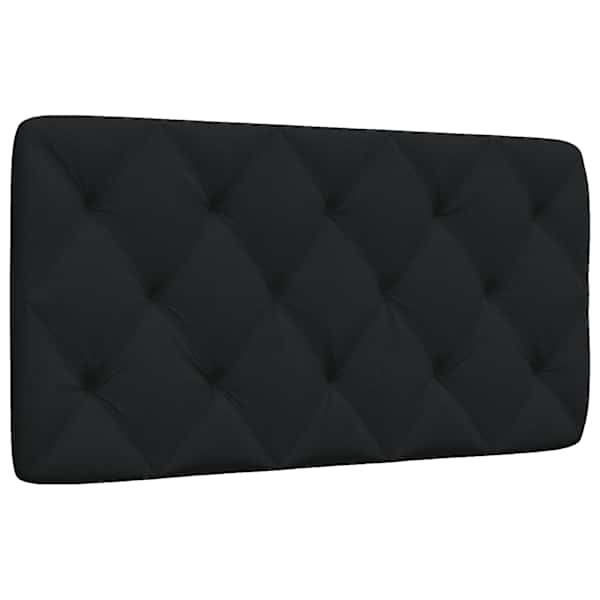 vidaXL voodipeatsi padi, must, 100 cm, kangas