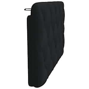 Polštář na čelo postele černý 100 cm textil - obrázek 5
