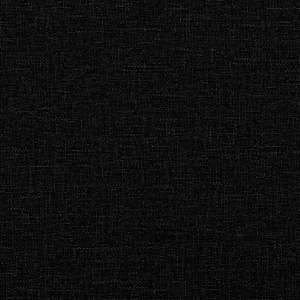 Polštář na čelo postele černý 100 cm textil - obrázek 8