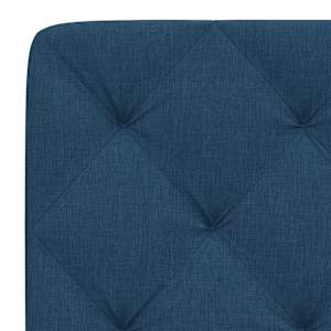 Polštář na čelo postele modrý 160 cm textil - obrázek 7