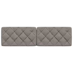 Polštář na čelo postele taupe 180 cm textil - obrázek 4