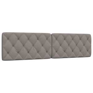 Blazina za vzglavje taupe 200 cm blago