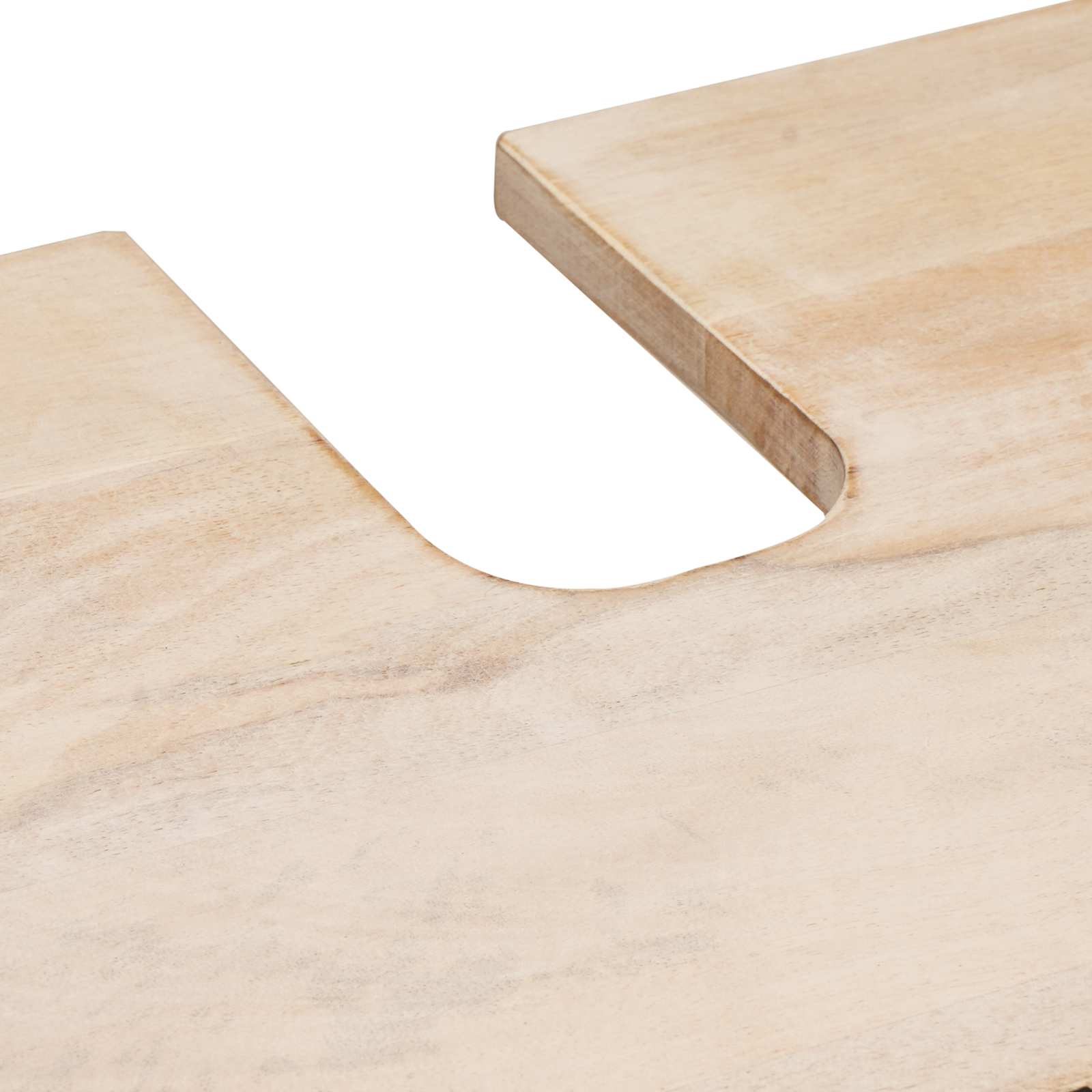 Kylpyhuoneen setit Valkoinen pesu viimeistely Kiinteä mango puu - Image 11