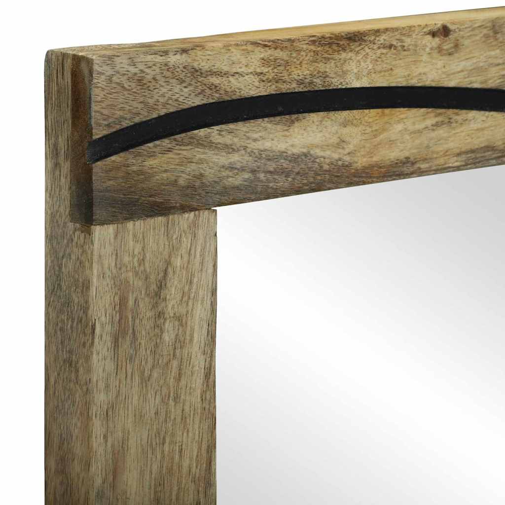 Badkamermeubelset met lade 5 pcs Bruin Massief Ruw Mango hout image 13