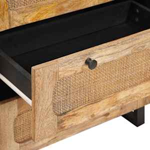 Servírovací skříň 2 pcs Hnědá 60 x 33 x 75 cm - obrázek 8