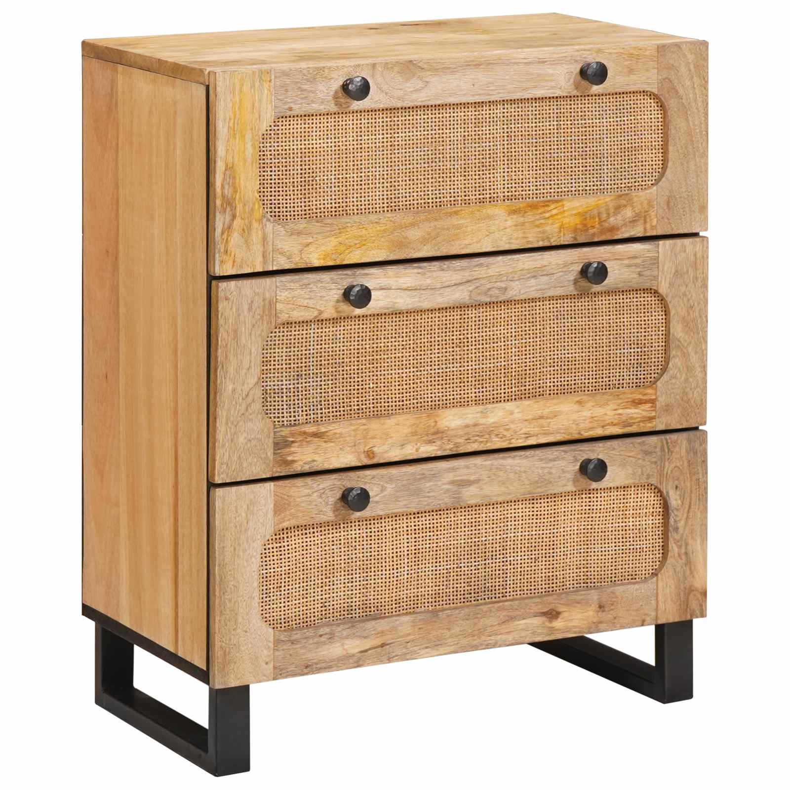 vidaXL Dressoir Bruin Massief Mango Hout