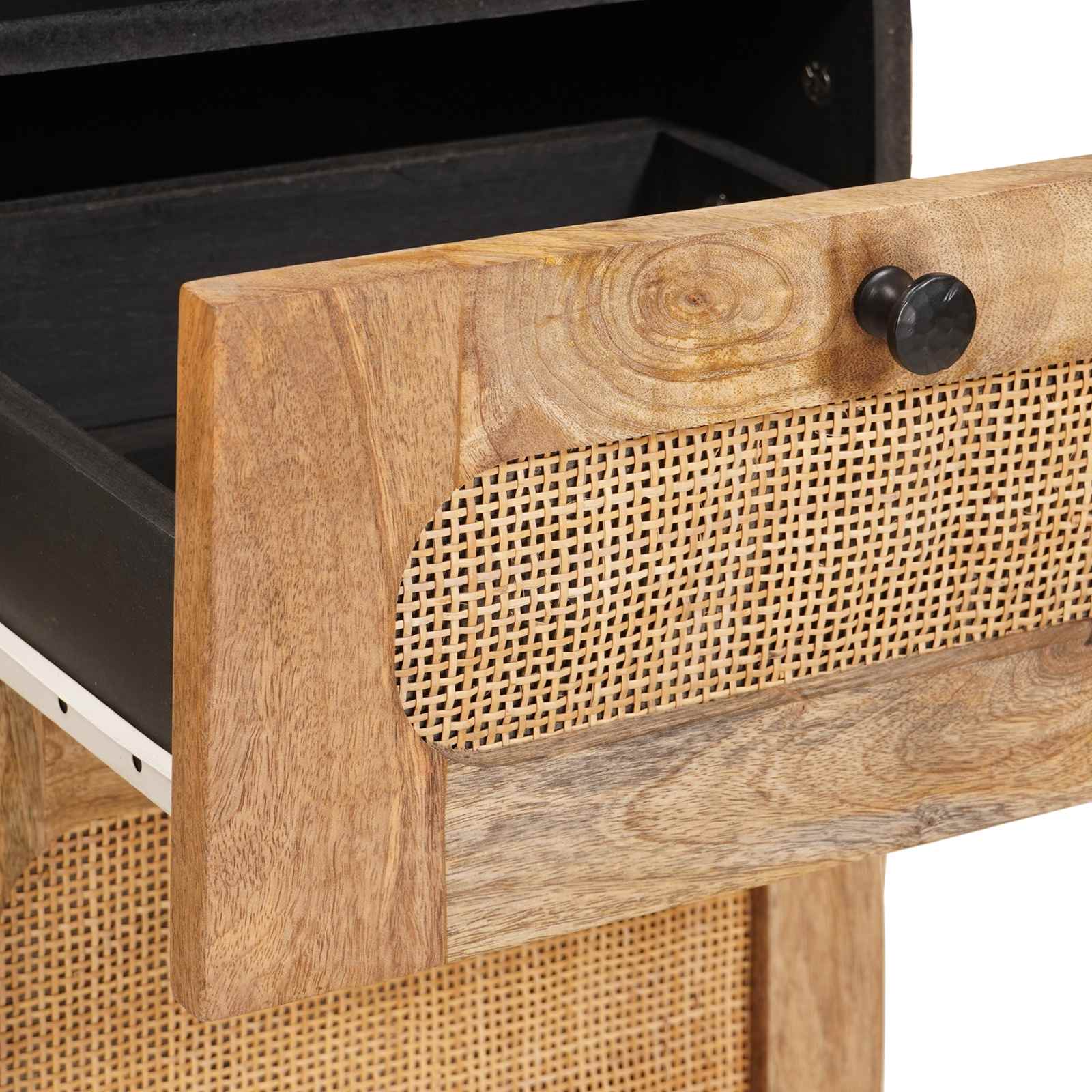 Kylpyhuoneen setit hyllyllä Luonnollinen Kiinteä mango puu - Image 10