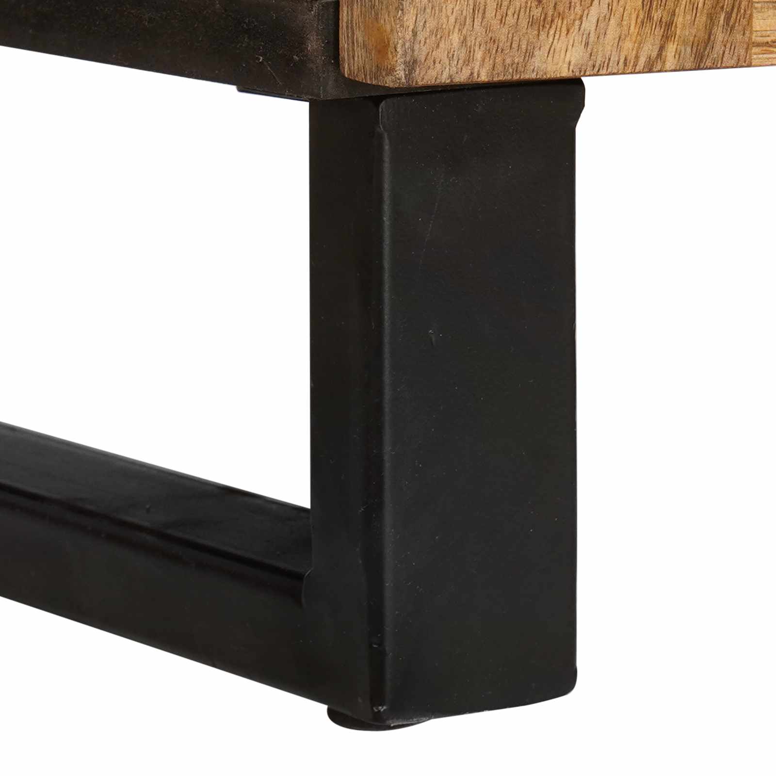 Kylpyhuoneen setit hyllyllä Luonnollinen Kiinteä mango puu - Image 11