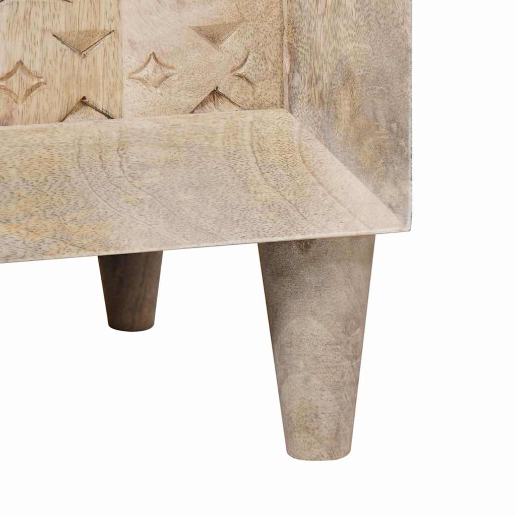 Badkamermeubelset 5 pcs Wit 38 x 33 x 160 cm massief mangohout image 13