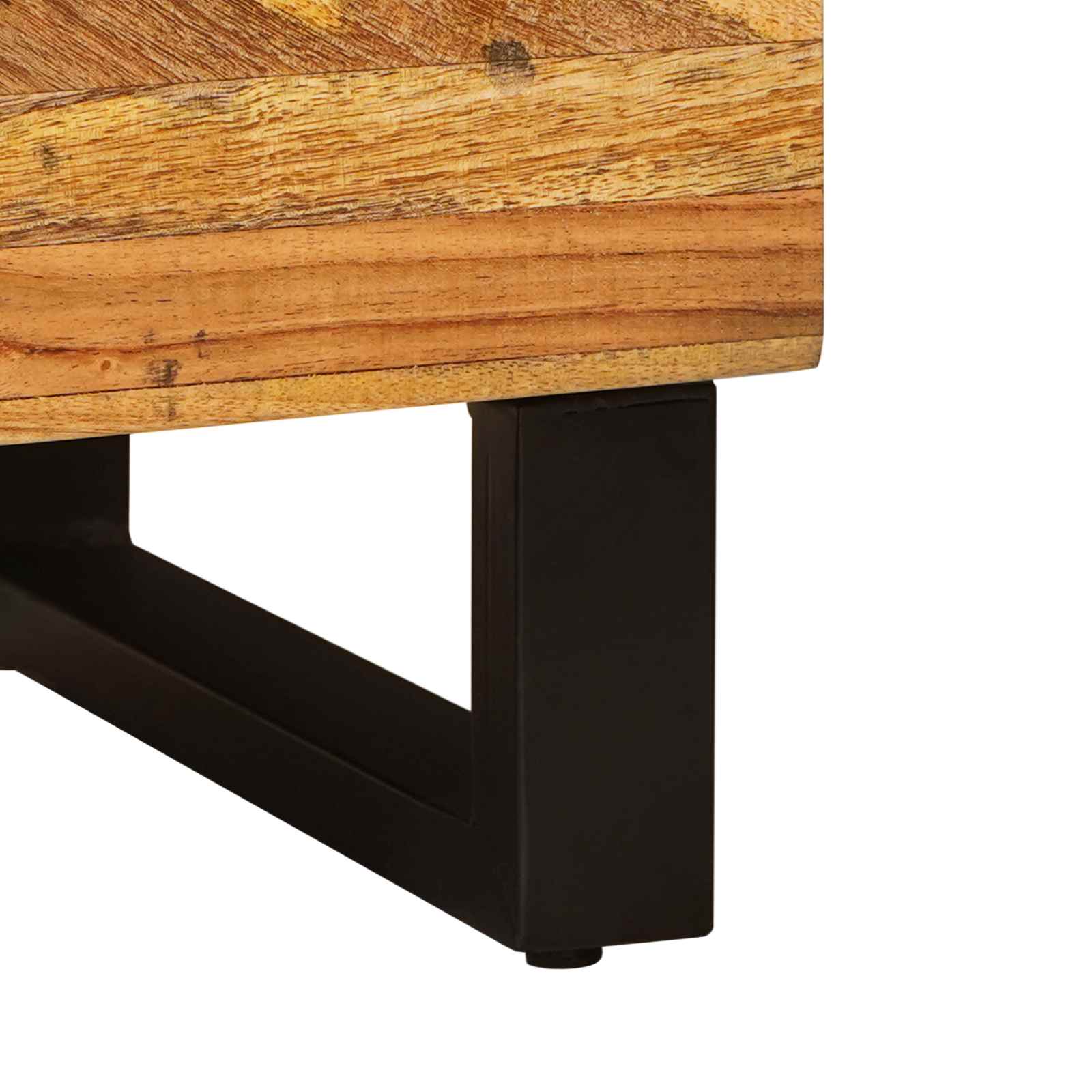 Badkamer Sets met lade met plank Naturel Massief Mango Hout image 13