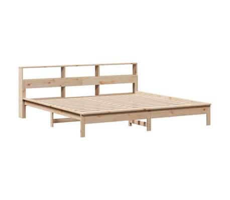 vidaXL Cadre de lit sans matelas 200x200 cm bois massif de pin
