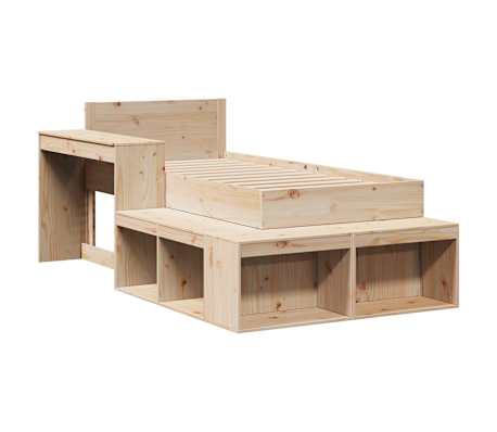 vidaXL Postel bez matrace 80 x 200 cm masivn&iacute; borovice