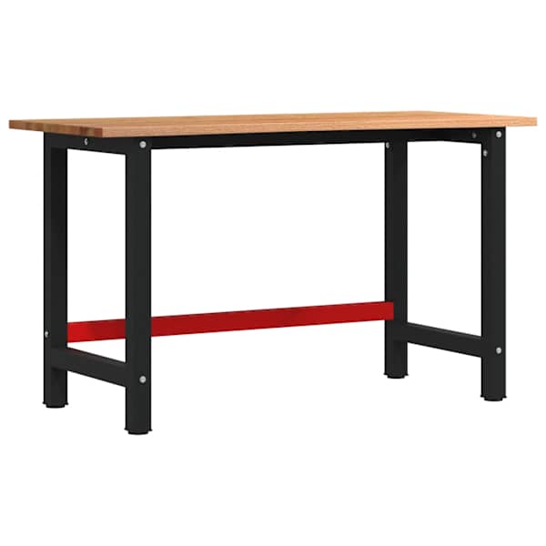 vidaXL t&ouml;&ouml;laud, helepruun, 140x60x81,5 cm tammepuit
