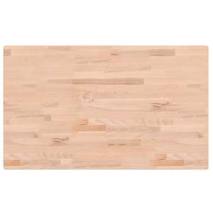 Pracovní stůl 100 x 60 x (71,5–98) cm masivní buk obdélníkový - obrázek 8