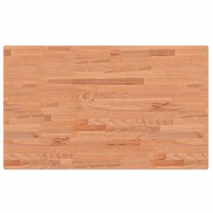 Pracovní stůl 100 x 60 x (71,5–98) cm masivní buk obdélníkový - obrázek 8
