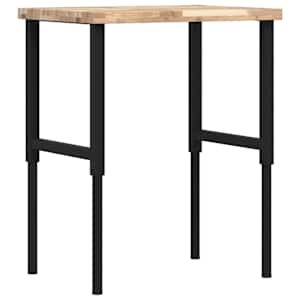 Pracovní stůl 80 x 60 x (73–99,5) cm masivní akácie obdélníkový - obrázek 7