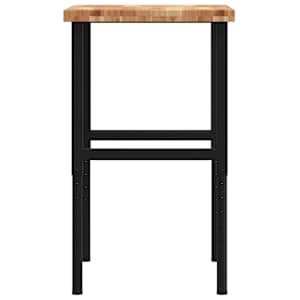 Pracovní stůl 80 x 60 x (73–99,5) cm masivní akácie obdélníkový - obrázek 6