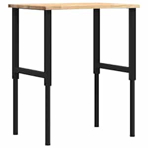 vidaXL t&ouml;&ouml;laud, 80x60x(71,5-98) cm, tammepuit