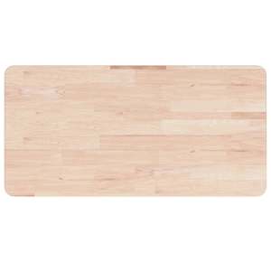 Pracovní stůl 100 x 60 x (73–99,5) cm masivní dub obdélníkový - obrázek 8