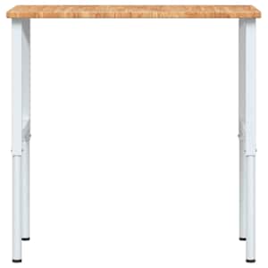 Pracovní stůl světle hnědý 100x60x(71,5–98) cm dub obdélníkový - obrázek 4