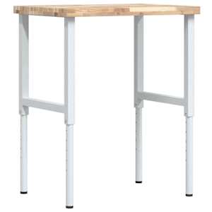 Pracovní stůl 80 x 60 x (73–99,5) cm masivní akácie obdélníkový - obrázek 7