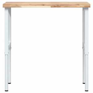 Pracovní stůl 100x60x(73–99,5) cm masivní akácie obdélníkový - obrázek 4