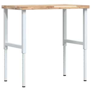 Pracovní stůl 100x60x(73–99,5) cm masivní akácie obdélníkový - obrázek 7