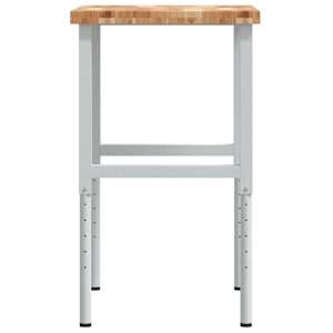 Pracovní stůl 80 x 60 x (73–99,5) cm masivní akácie obdélníkový - obrázek 6