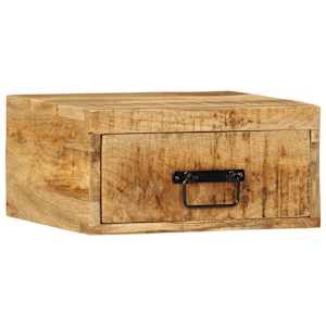 Stenska nočna omarica Solid Rough Wood Mango