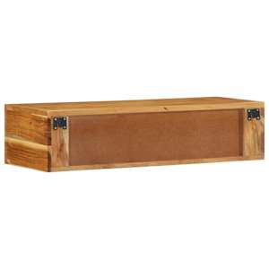 Nástěnná TV skříňka 80 x 30 x 19 cm masivní akáciové dřevo - obrázek 7