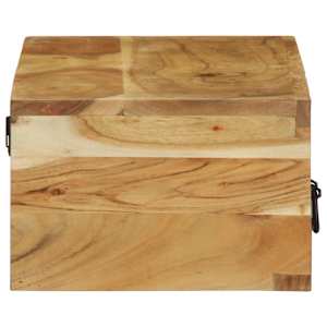 Nástěnná TV skříňka 100 x 30 x 19 cm masivní akáciové dřevo - obrázek 6