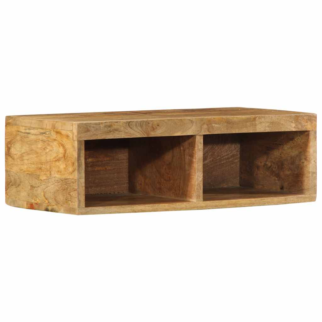 vidaXL TV-Wandschrank 60x30x19 cm Raues Mangoholz