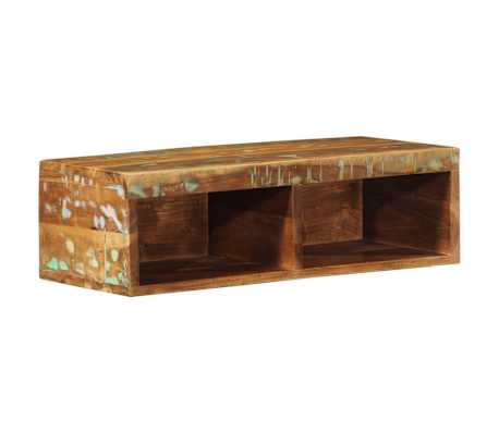 vidaXL TV-Wandschrank 60x30x19 cm Altholz Massiv
