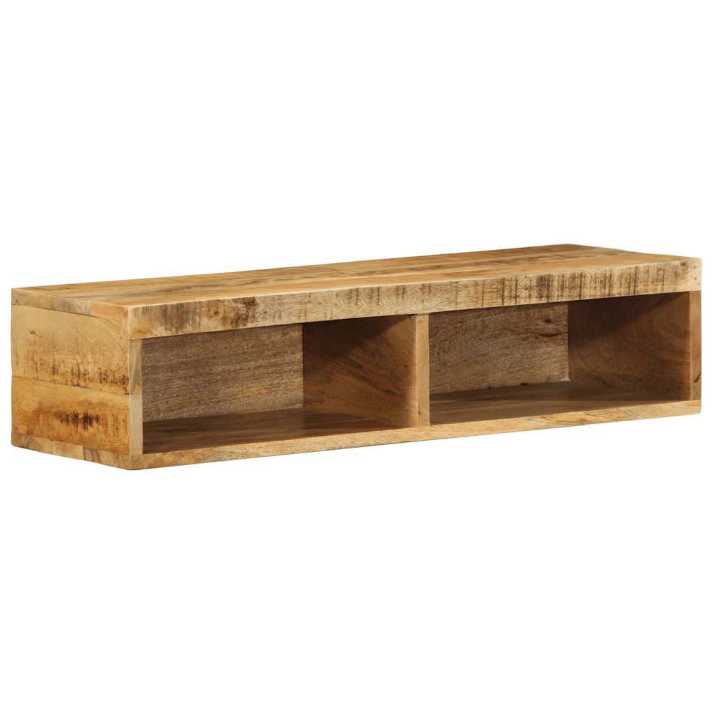 vidaXL TV-Wandschrank 80x30x19 cm Raues Mangoholz