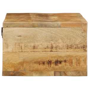 Nástěnná TV skříňka 80 x 30 x 19 cm masivní hrubý mangovník - obrázek 5