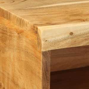 Nástěnná TV skříňka 80 x 30 x 19 cm masivní akáciové dřevo - obrázek 7