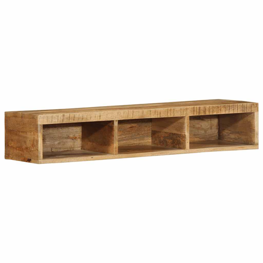 vidaXL TV-Wandschrank 100x30x19 cm Raues Mangoholz