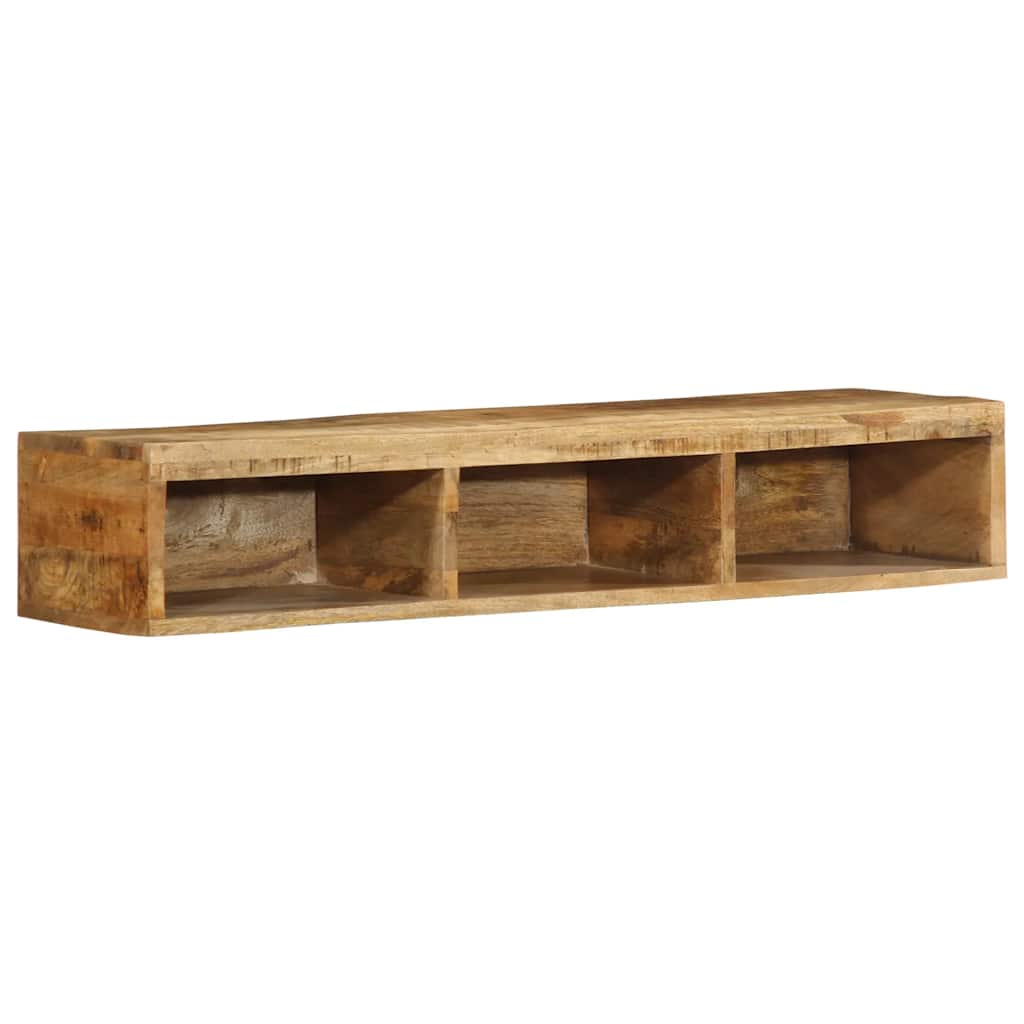 Thumbnail - vidaXL TV-Wandschrank 100x30x19 cm Raues Mangoholz