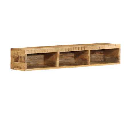 vidaXL TV-Wandschrank 100x30x19 cm Raues Mangoholz