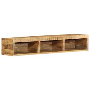 vidaXL TV-Wandschrank 100x30x19 cm Raues Mangoholz