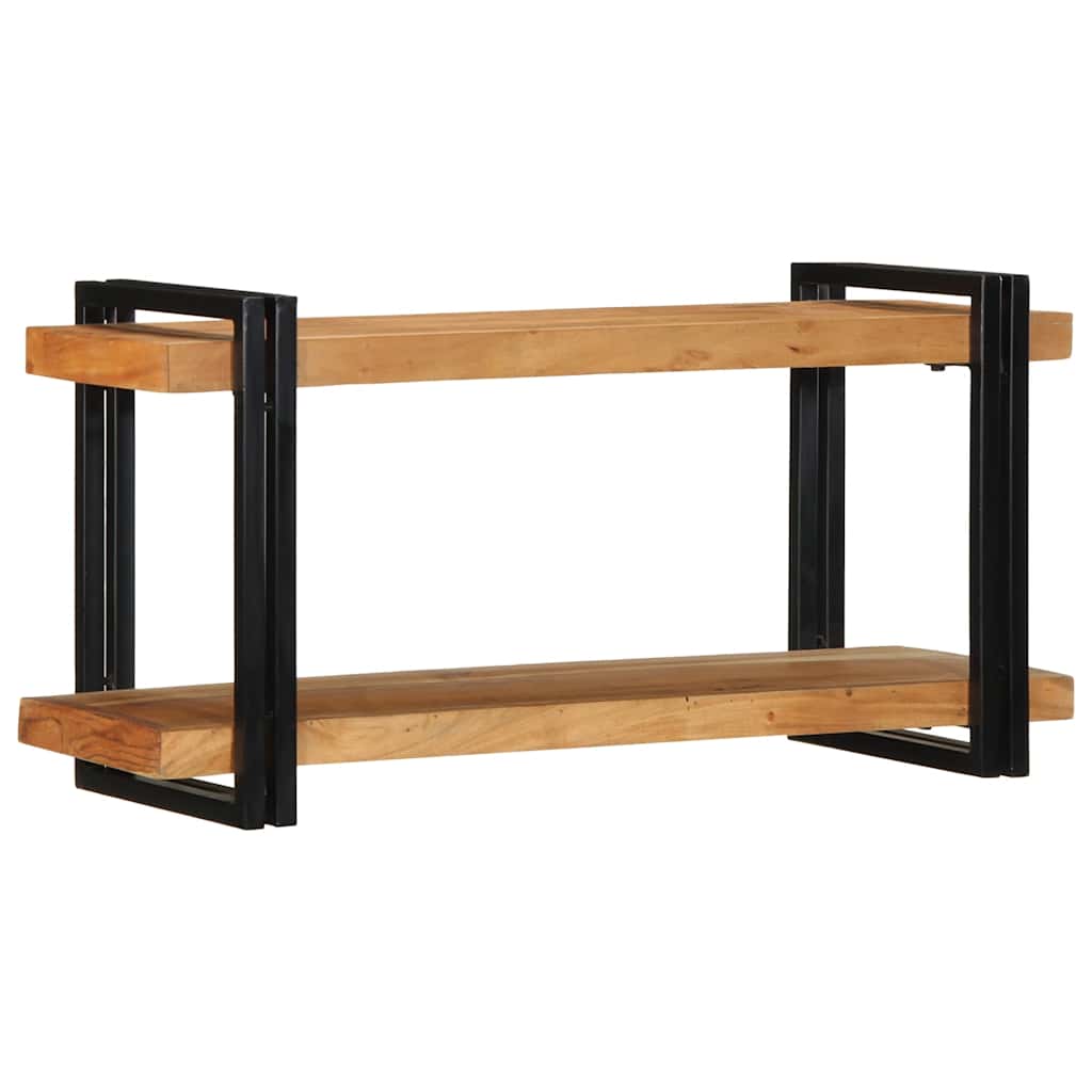 Thumbnail - vidaXL Wandregal 90x33x45 cm Massivholz Akazie