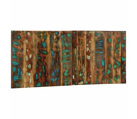 vidaXL Headboard Multicolour 120 cm Solid Wood Reclaimed