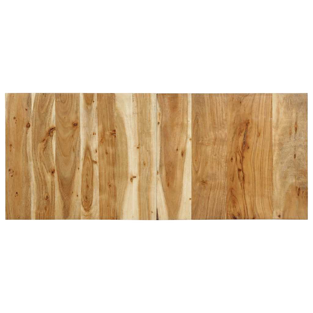 vidaXL Hodegavl 120 cm heltre akasie