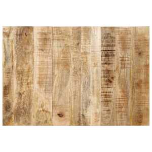 Naglavna deska 120 cm iz masivnega neobdelanega lesa Mango